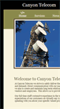 Mobile Screenshot of canyontelecom.net